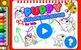 Puppy Coloring Book