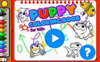 Puppy Coloring Book game cover