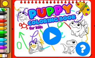 Puppy Coloring Book