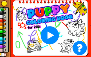 Puppy Coloring Book