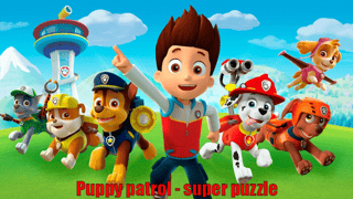 Puppy Patrol - Super Puzzle game cover
