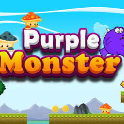 Juega gratis a Purple Monster Adventure