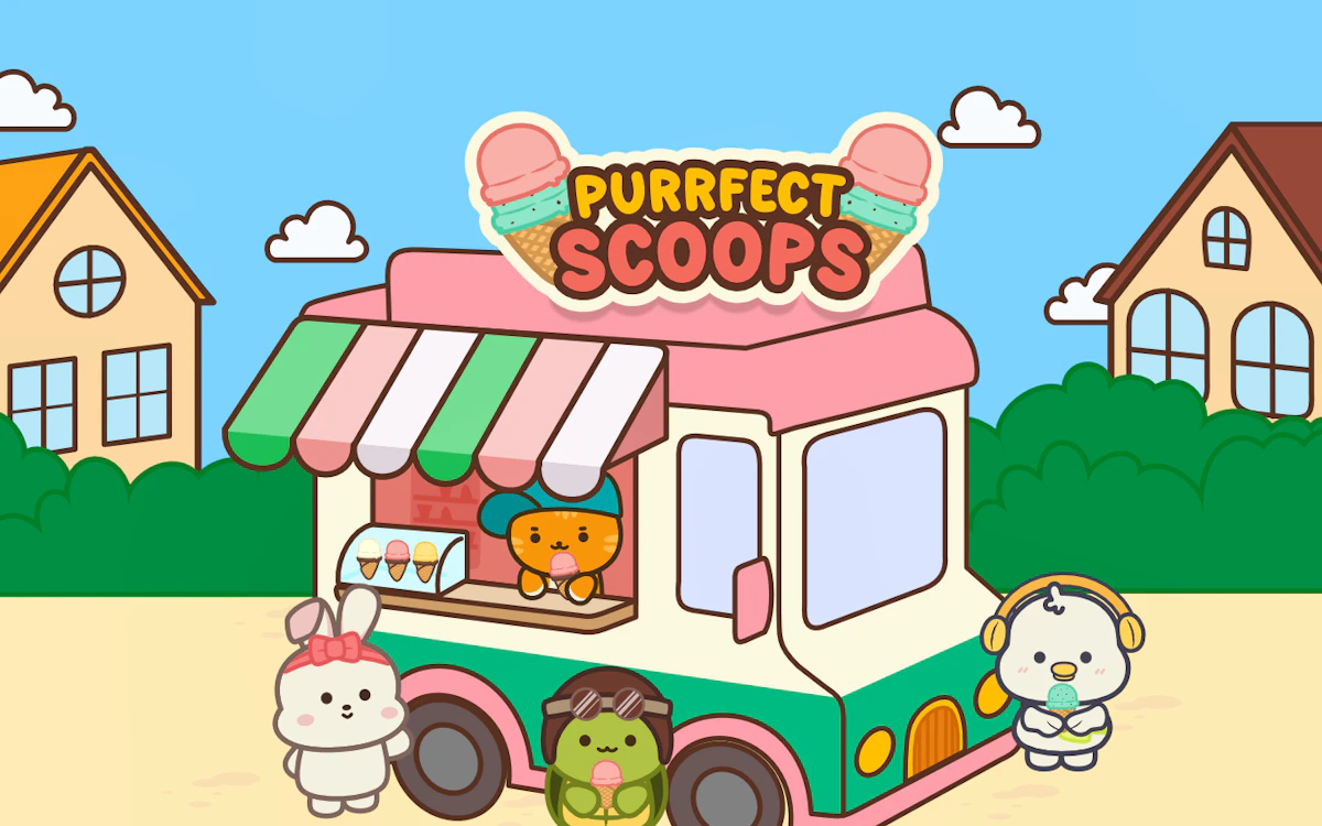 Play Purrfect Scoops — free online Cats game