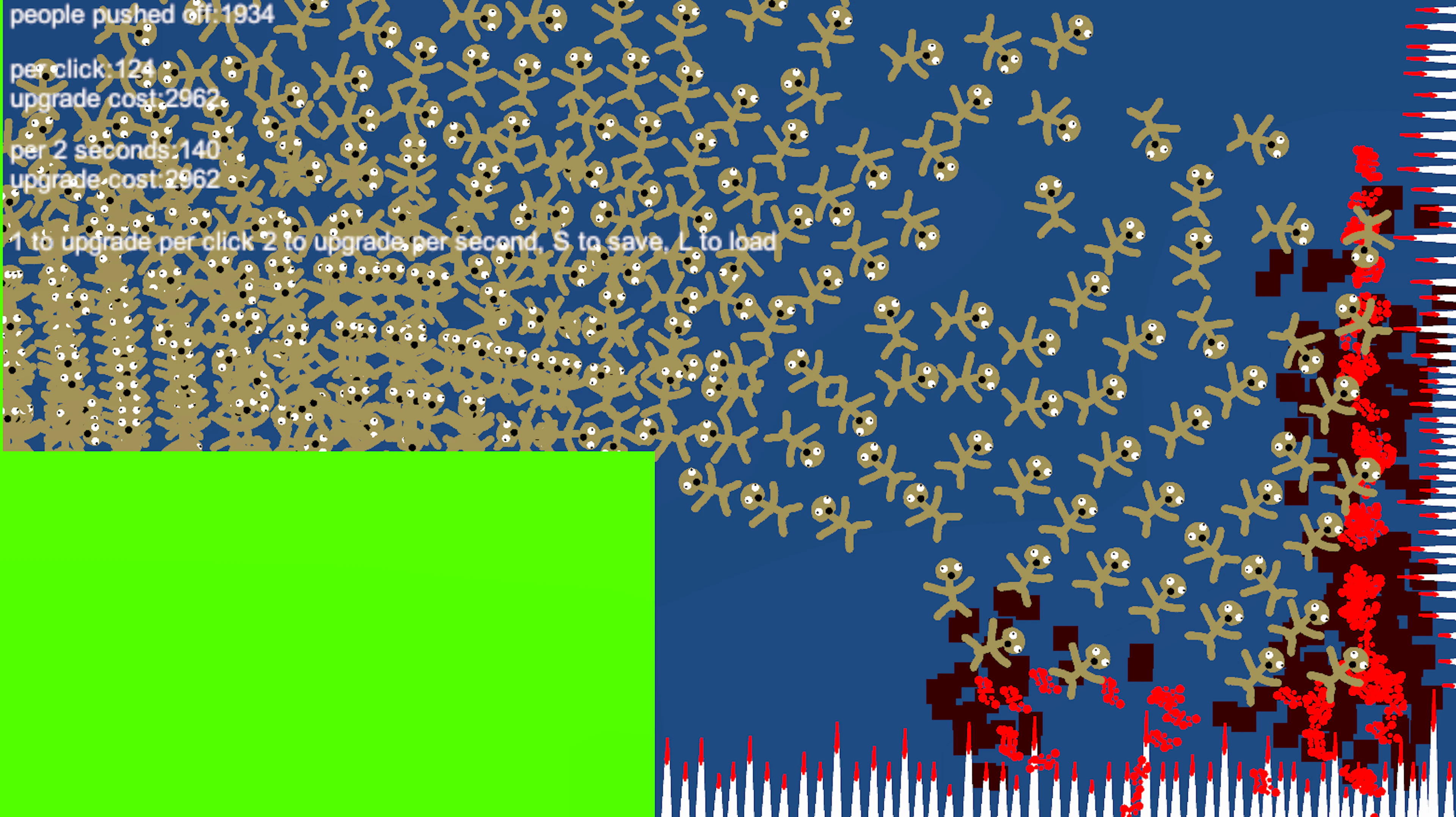 Push People Off a Cliff Clicker