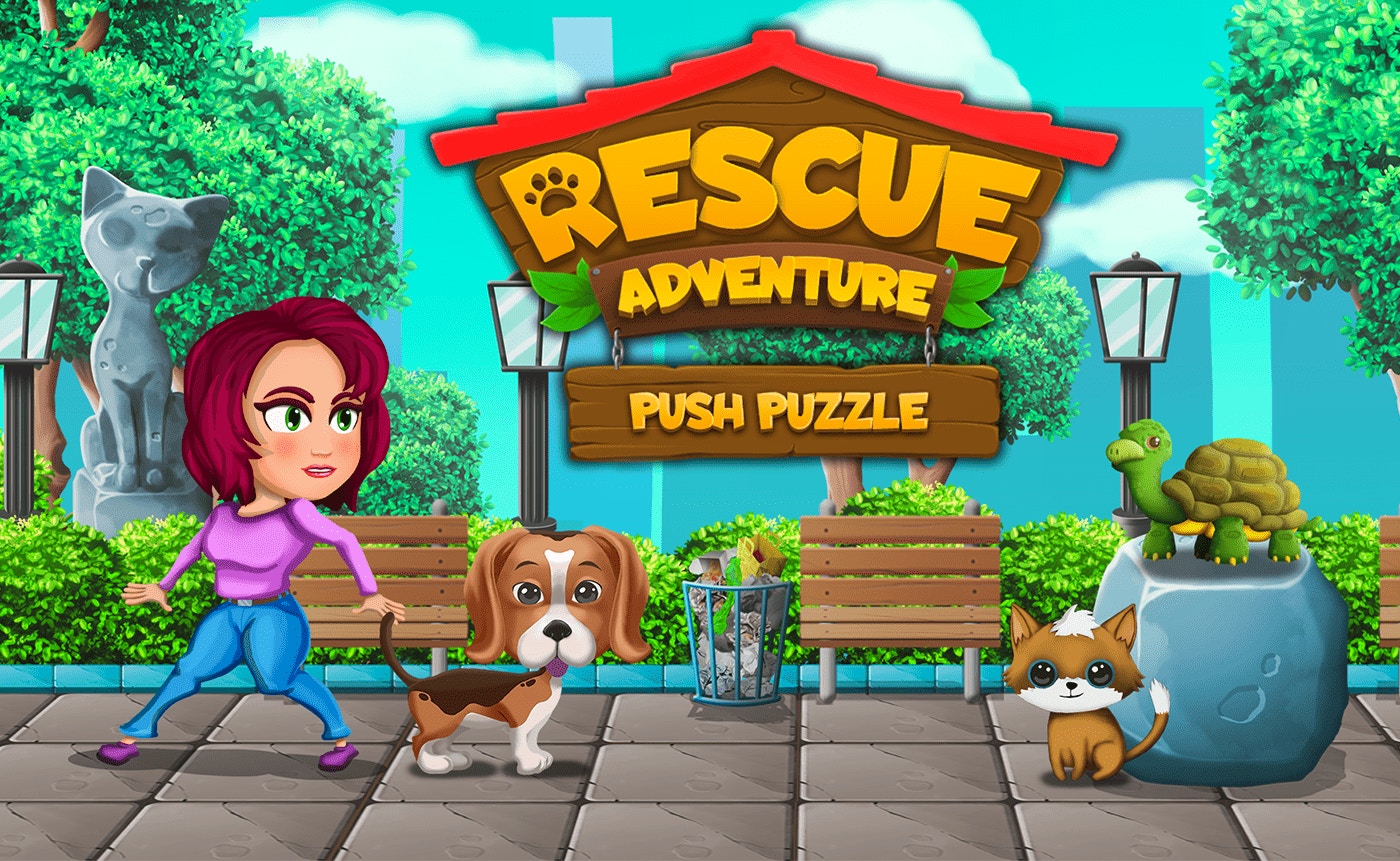 Push Puzzle Rescue Adventure