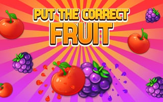 Put The Correct Fruit game cover