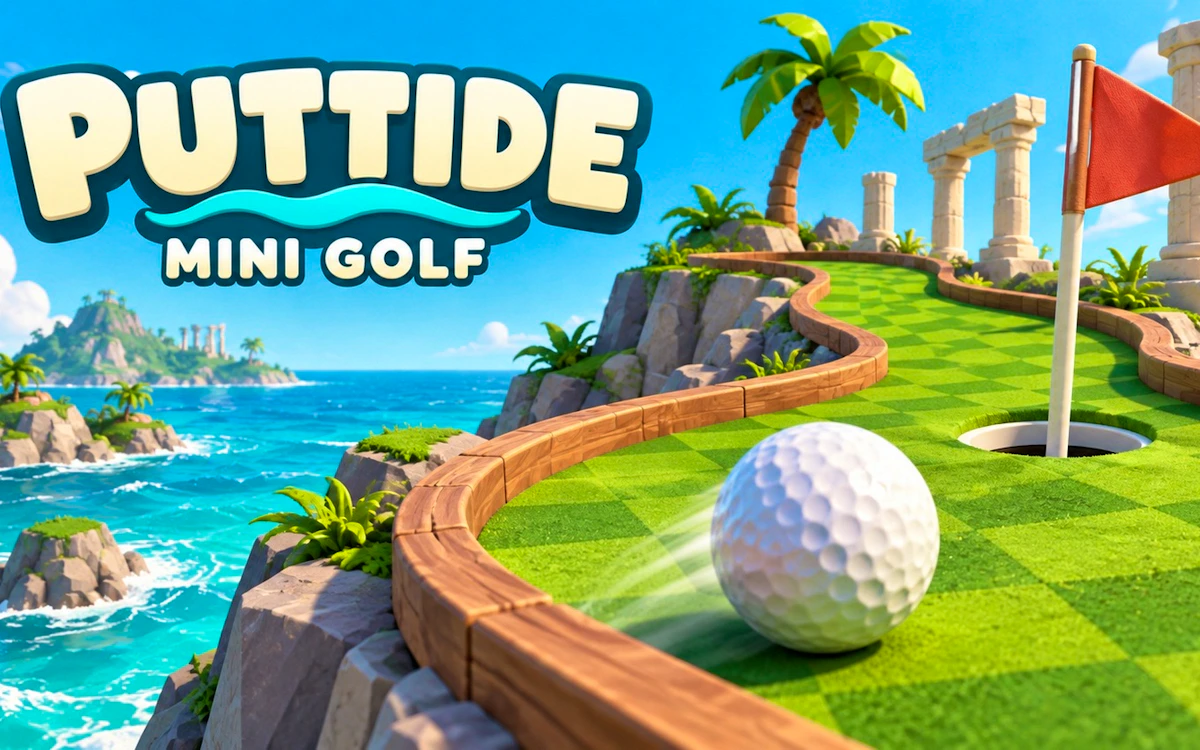 Puttide Mini Golf 🕹️ Play Now on GamePix