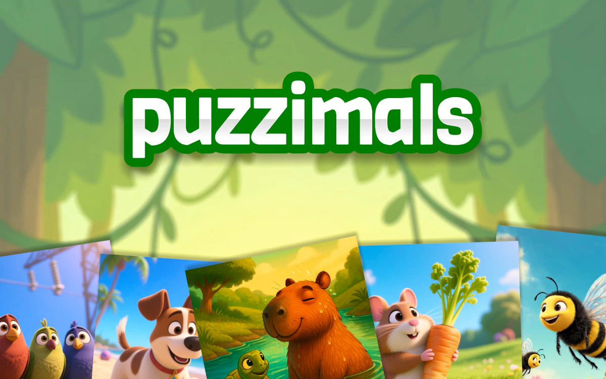 Play Puzzimals — free online Jigsaw Puzzles game