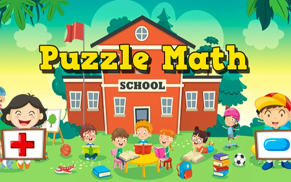 Play Puzzle Math — free online Kids game
