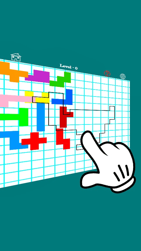 Puzzle Pentomino Assemble Silhouette