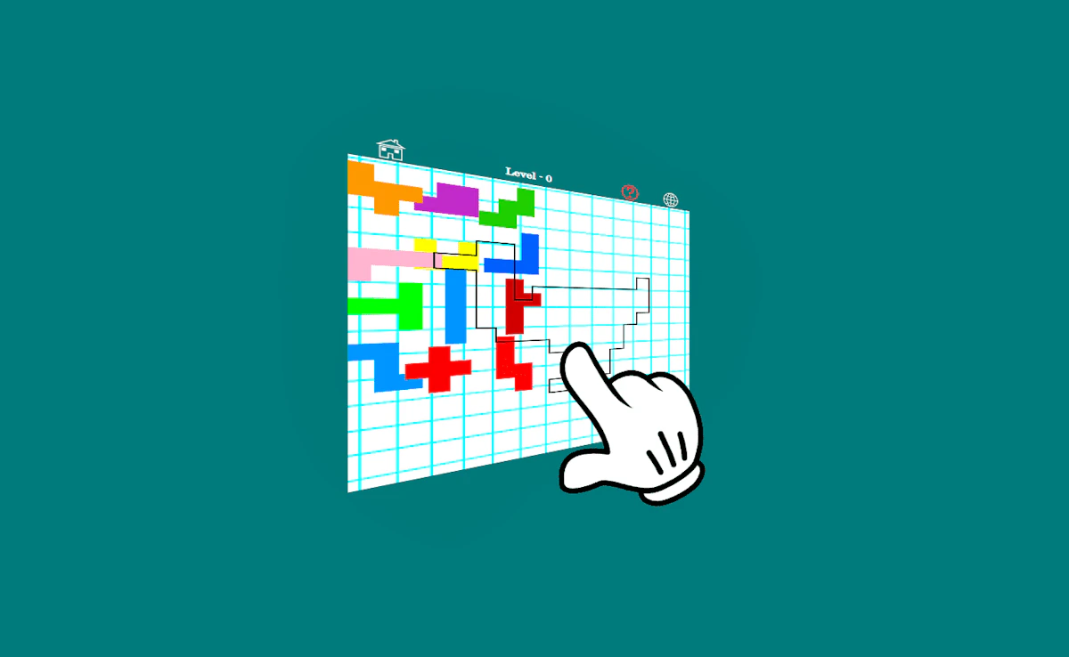 Puzzle Pentomino Assemble Silhouette game thumbnail
