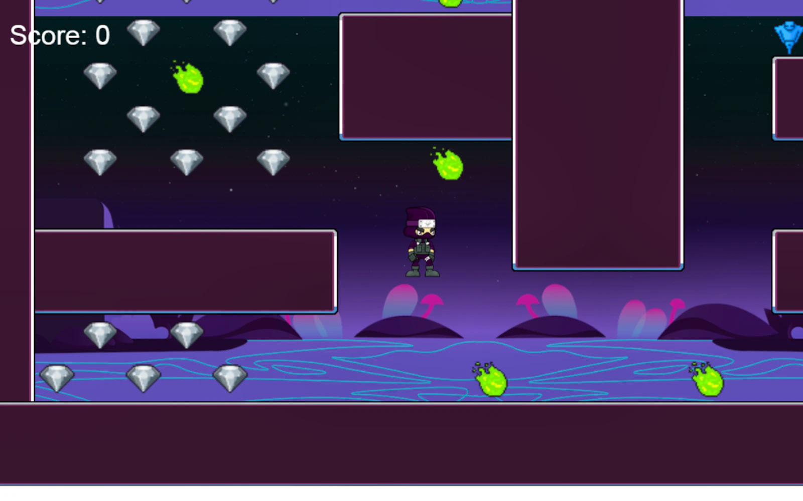 Puzzle Platformer Coin Collector Game — free online arcade game on Glaze Games