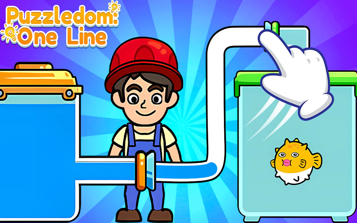 Play Puzzledom: One Line — free online Casual game