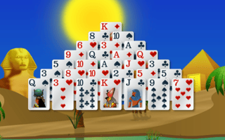 Pyramid Solitaire Ancient Egypt game cover
