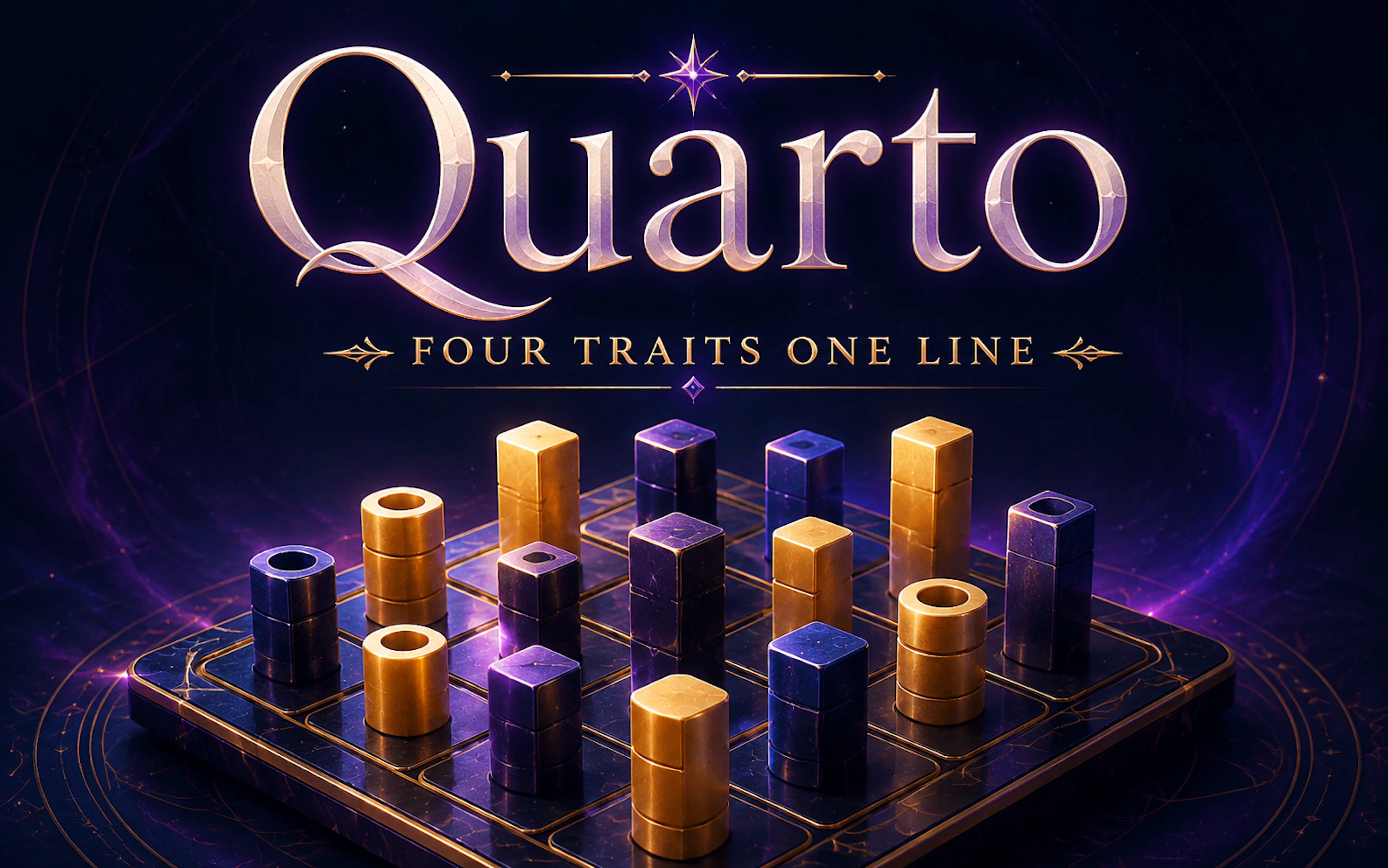 Quarto Four Traits One Line