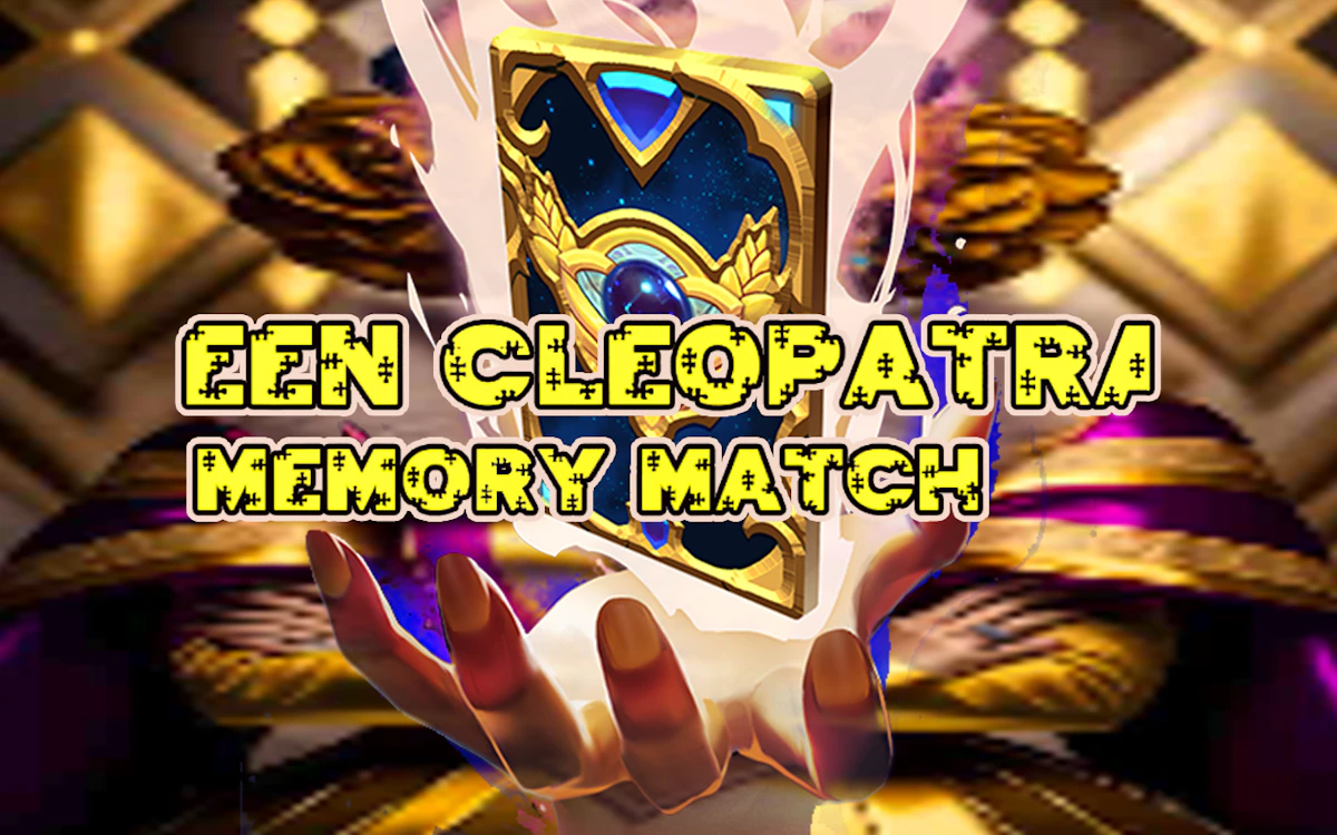 Play Queen Cleopatra Memory Match — free online Memory game