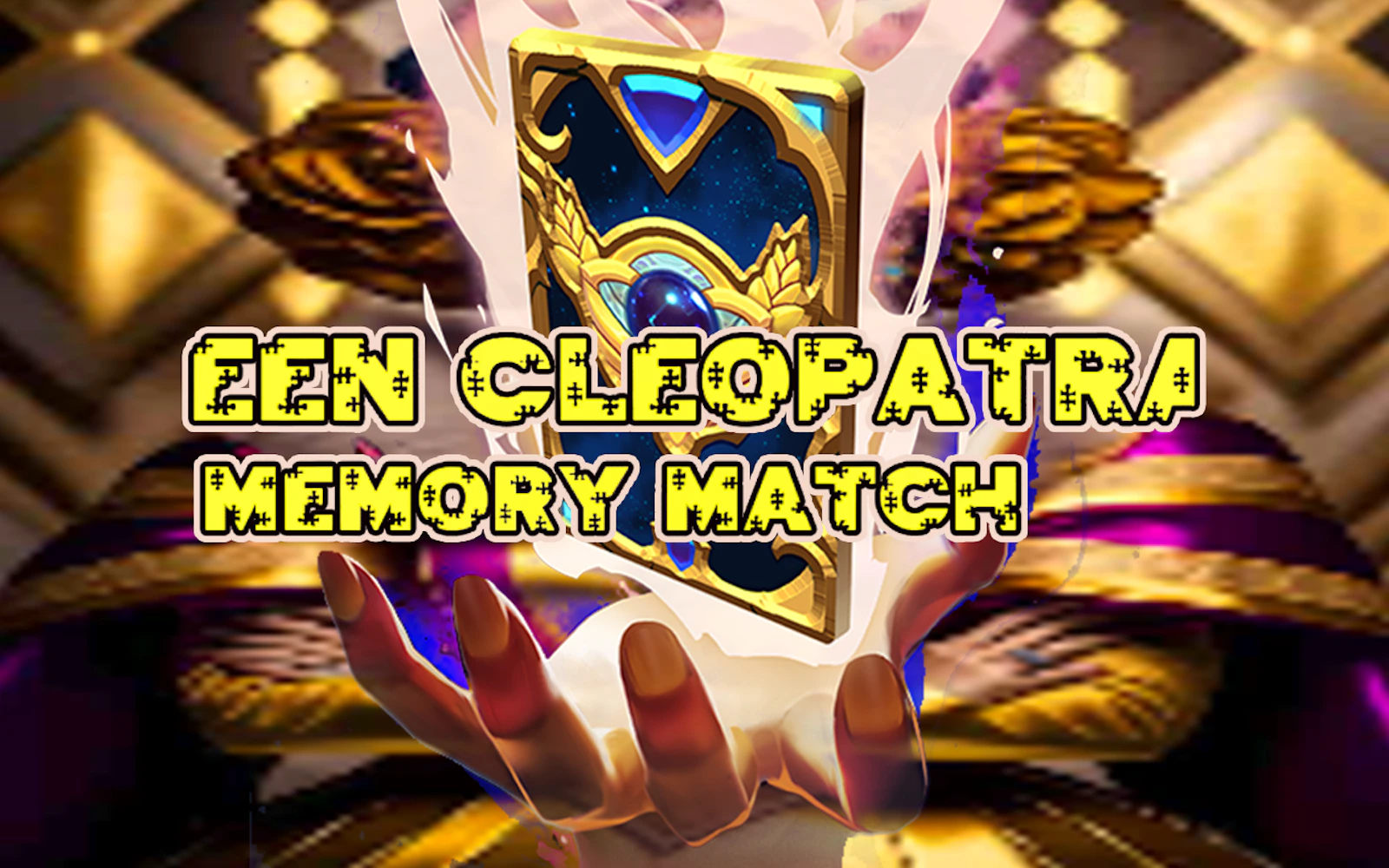 Queen Cleopatra Memory Match — free online thinky game on Glaze Games