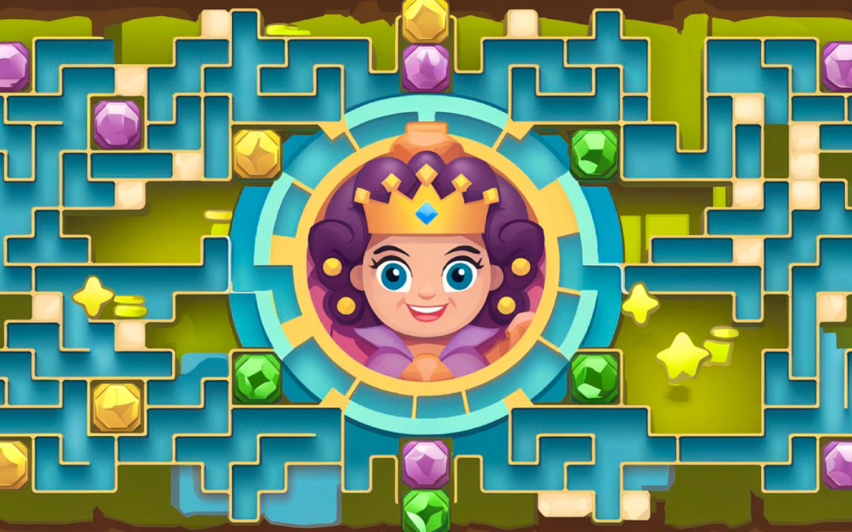 Play Queen of the Maze — free online Puzzle game