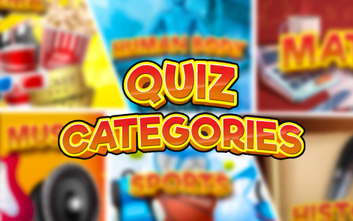 Play Quiz Categories — free online Trivia game