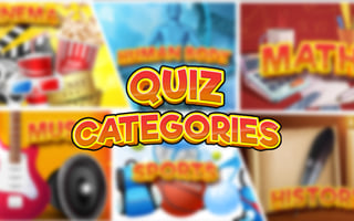 Quiz Categories game cover