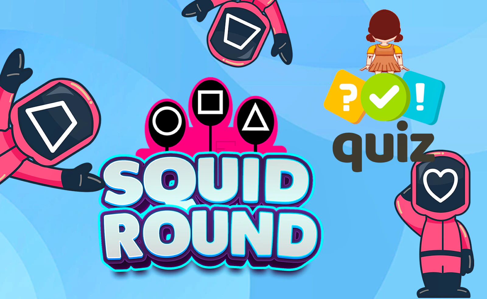 Quiz Squid Round — free online trivia game on Glaze Games