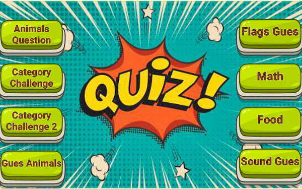 Quiz Trivia Guess The Animal Music Flags