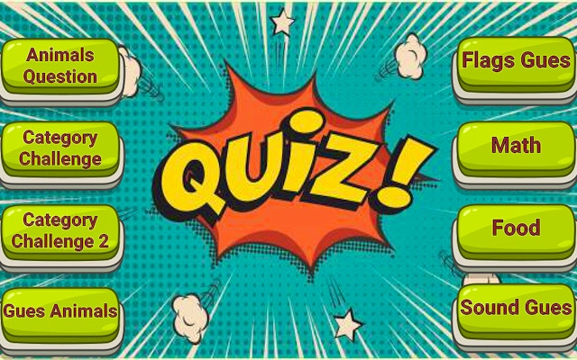 Quiz Trivia Gues The Animal Music Flags