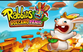 Rabbids Volcano Panic game cover