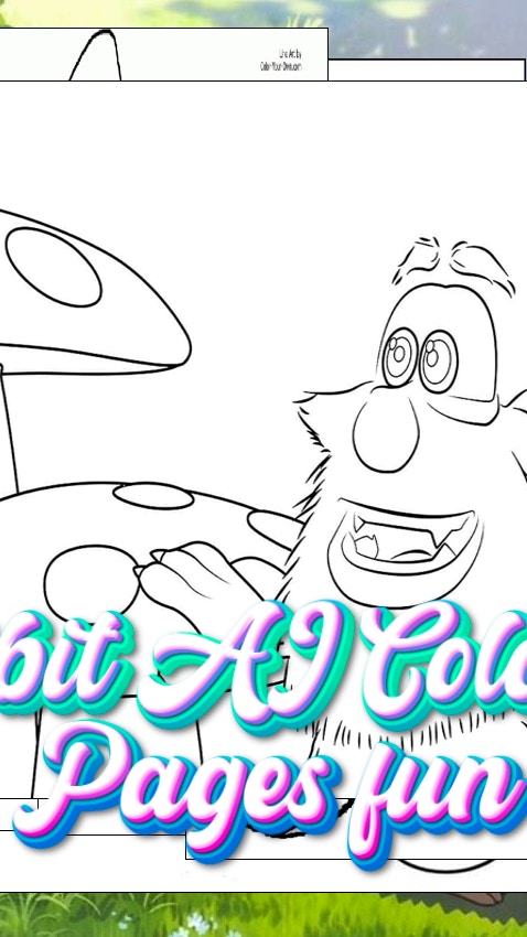 Rabbit AI Coloring Pages fun