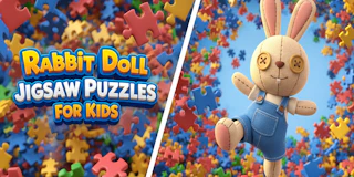 Rabbit Doll Jigsaw Puzzles for Kids thumbnail