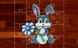 Rabbit Jigsaw Puzzles game cover