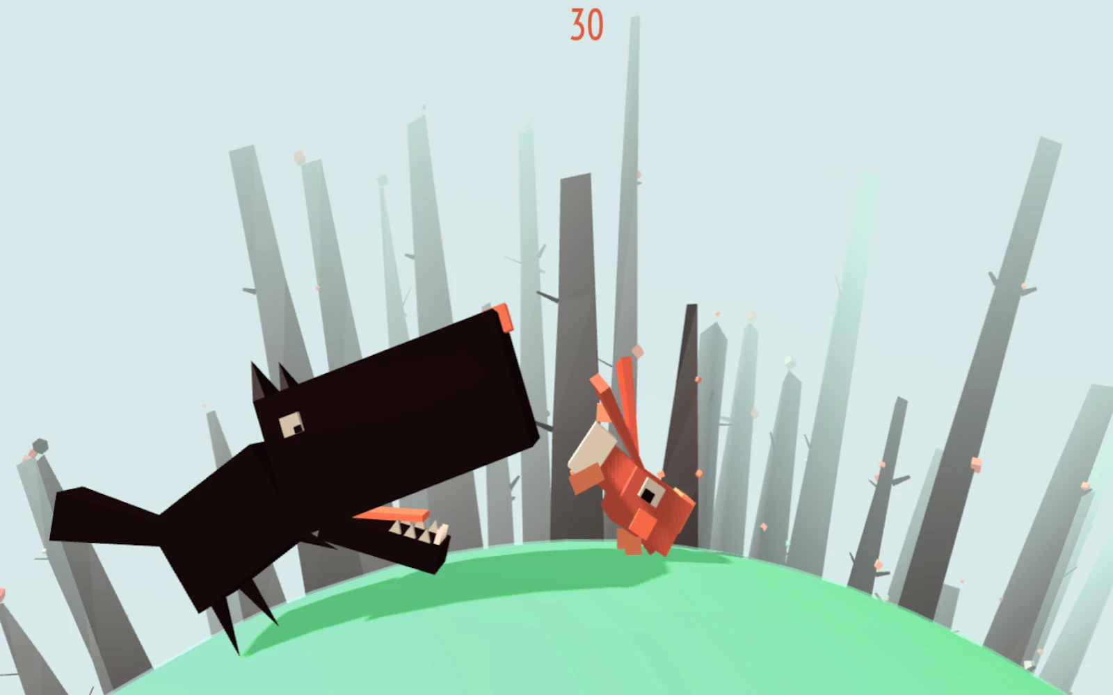 Rabbit Rush — free online arcade game on Glaze Games