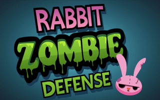 Rabbit Zombie Defense game cover