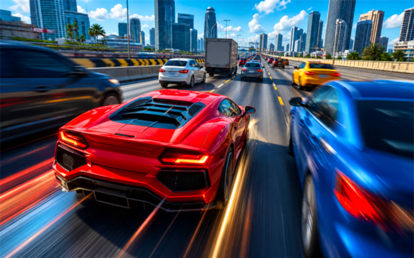 Race Through Traffic