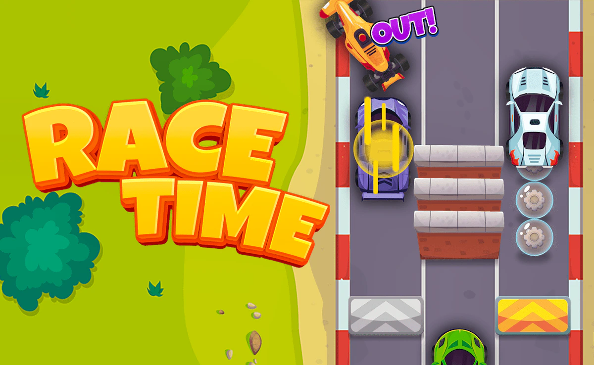 Play Race Time — free online .io game