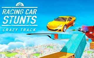 Racing Car Stunts: Crazy Track game cover