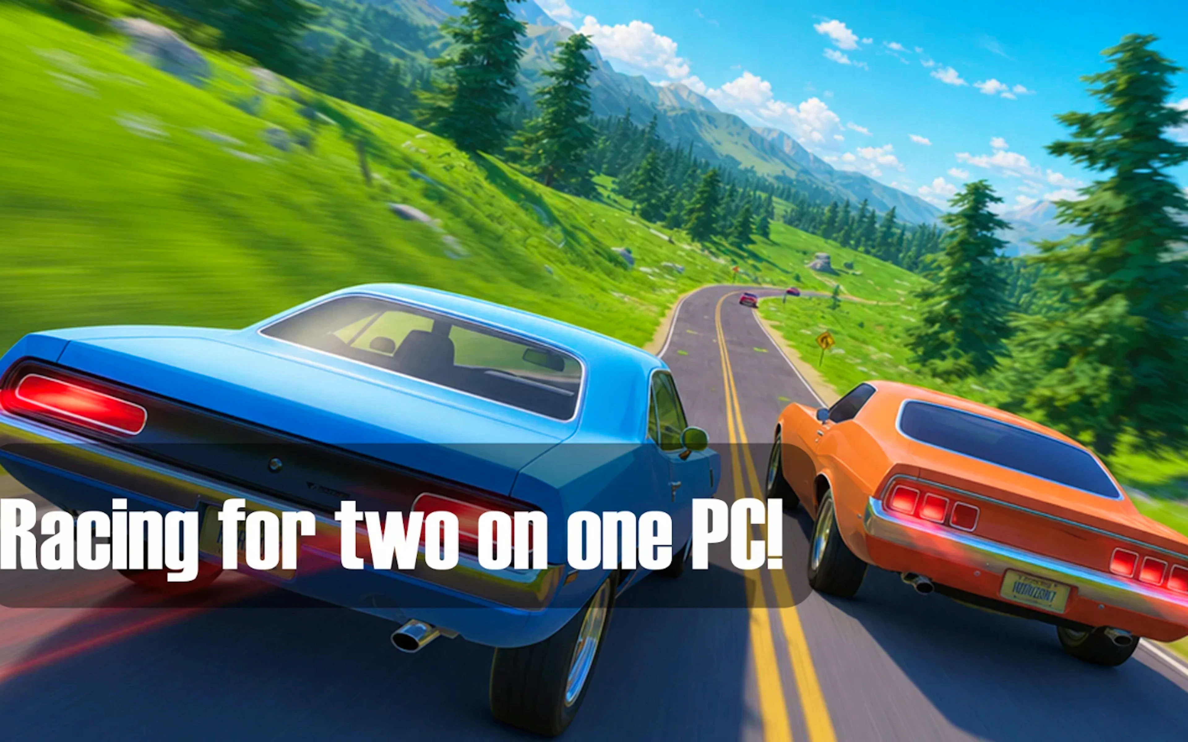 Racing for Two on One PC!