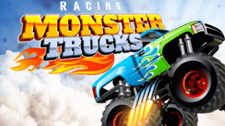 Racing Monster Trucks game cover