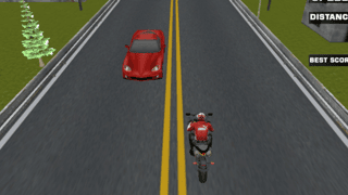 Racing Moto Rush Driving
