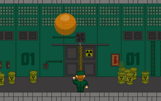 Radioactive Ball game cover