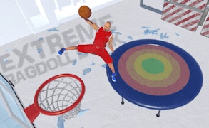 Ragdoll Mega Dunk game cover