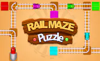 Rail Maze Puzzle