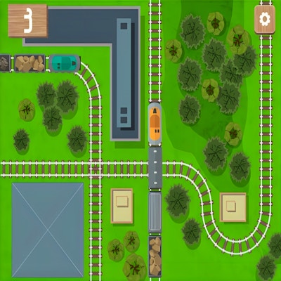 Rail Rush Pro By Gamepix