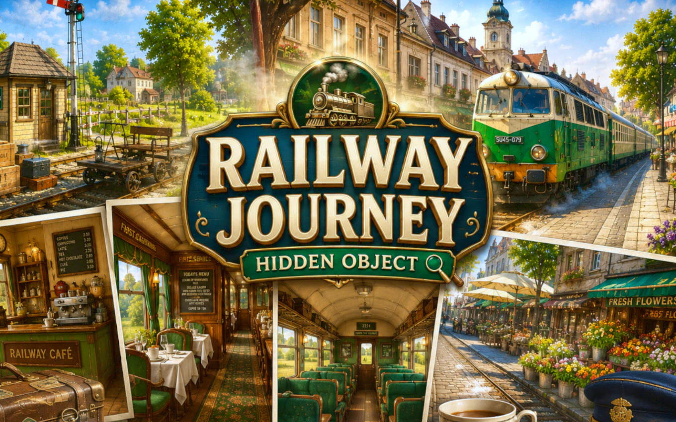 Railway Journey - Hidden Object