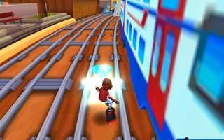 Railway Runner 3d game cover