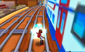 Railway Runner 3d game cover