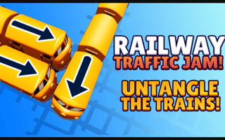 Railway Traffic Jam! Untangle The Trains! game cover