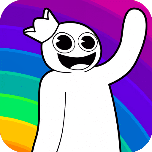 Desenho rainbow friends 2 colorir