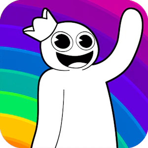 Rainbow Friends Coloring Book Thumbnail