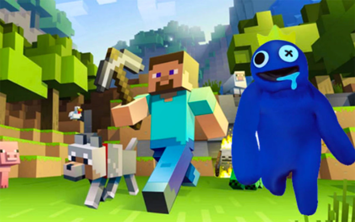 Play Rainbow Friends Minecraft Hidden Skibidi — free online Hidden Object game
